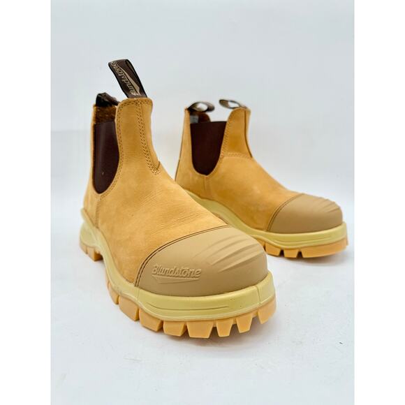 Blundstone Classic Brown Leather Pull-On Chelsea Boots Women’s Size 10 - Picture 3 of 8